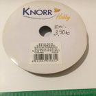 satiininauha KNORR 10 mm VAALEANKELTAINEN 10 metriä - pikkukuva 2