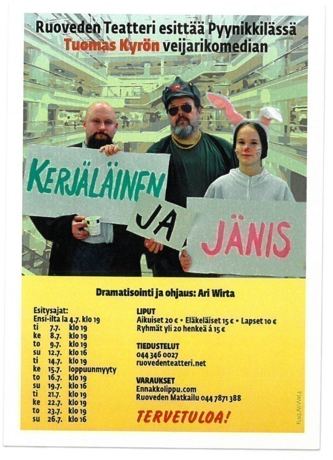 Ruovesi teatteri Kerjäläinen ja jänis