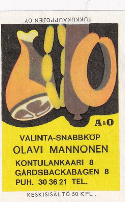 Olavi Mannonen, Kontulankaari 8  4/10
