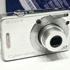 Sony Cybershot DSC-W50 6.0mp digikamera - pikkukuva 2