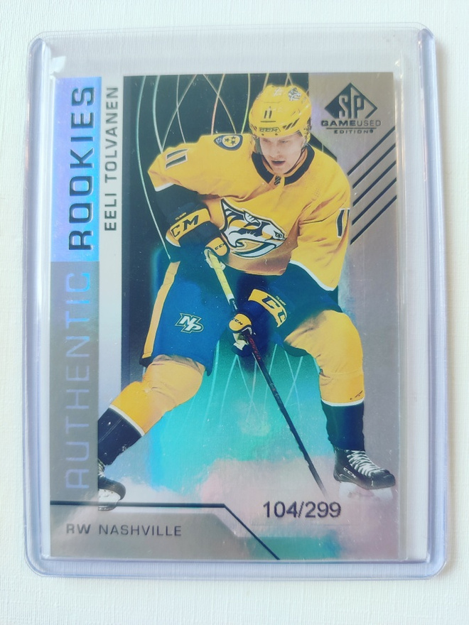 Eeli Tolvanen - 18-19 SPGU Authentic Rookies /299