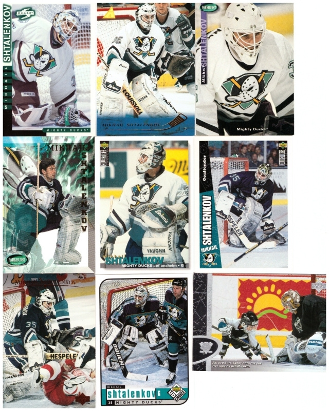 9 x Maalivahti MIKHAIL SHTALENKOV Ducks