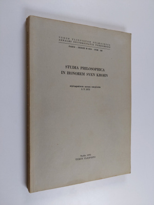 Studia philosophica in honorem Sven Krohn - septuagesimum...