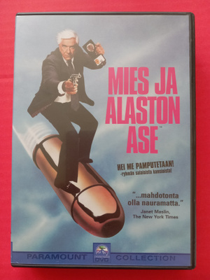 Mies ja alaston ase Suomi dvd