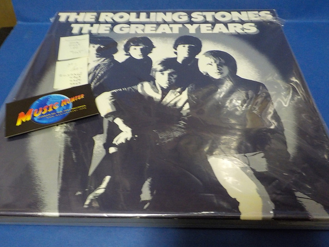 THE ROLLING STONES - THE GREAT YEARS M-/M- 4x LP BOKSI