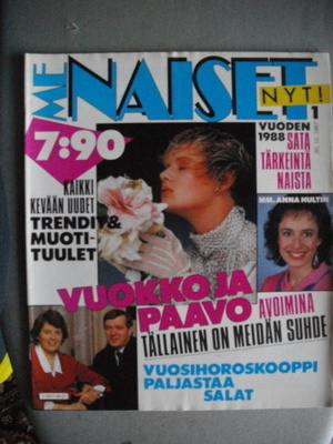 Me Naiset Nro 1/1988 (3.5)