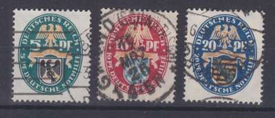 Saksa 1925 LaPe 371-373