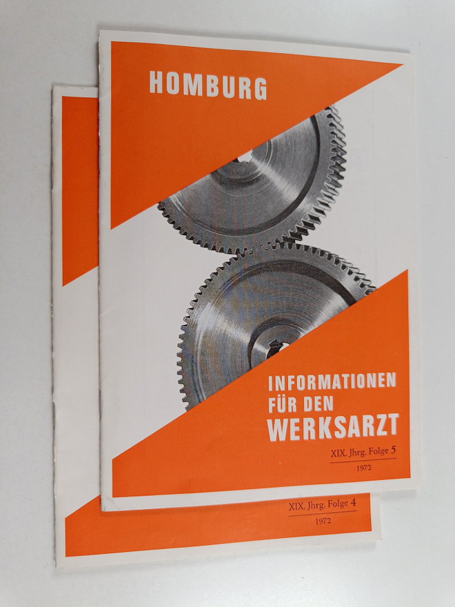 Homburg Informationen fur den Werksarzt XIX Jhrg. Folge 4...