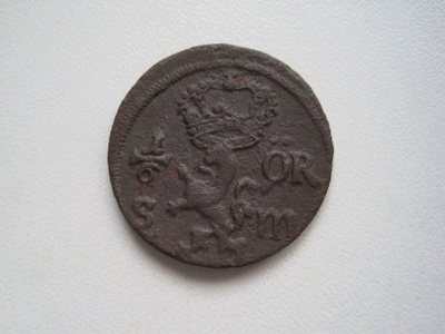 RUOTSI 1/6 ÖRE 1667.  43