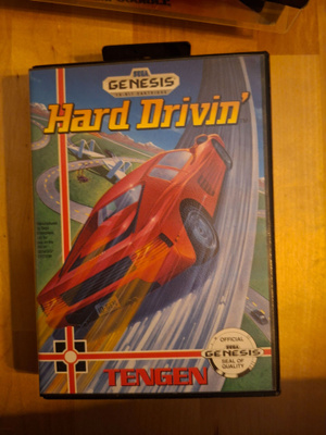 Sega Genesis Hard Drivin CIB