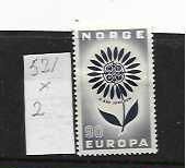 NORGE-EUROPA Mi 521*luett.2€