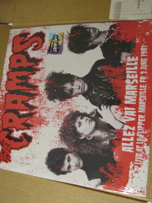 The Cramps allez vai marseille lp muoveissa ltd 300 kpl spla