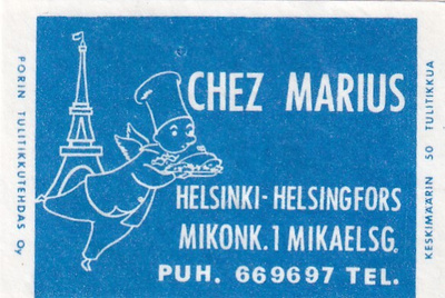 Helsinki, Chez Marius  ,   s84