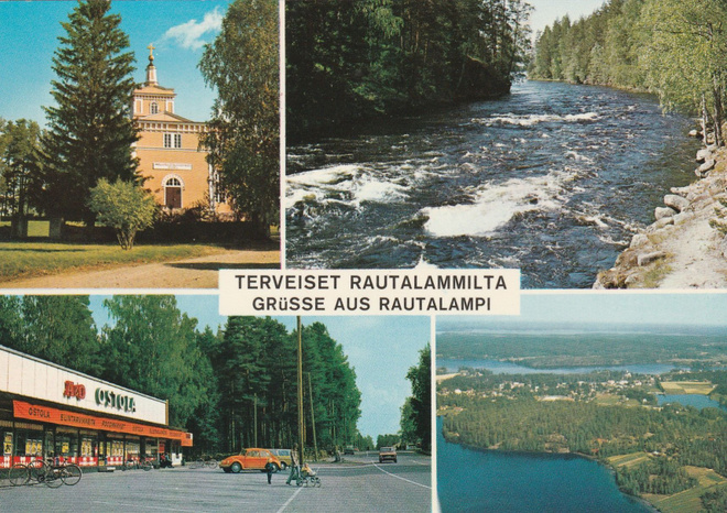 KIRKKOKORTTI - RAUTALAMMIN KIRKKO - 4