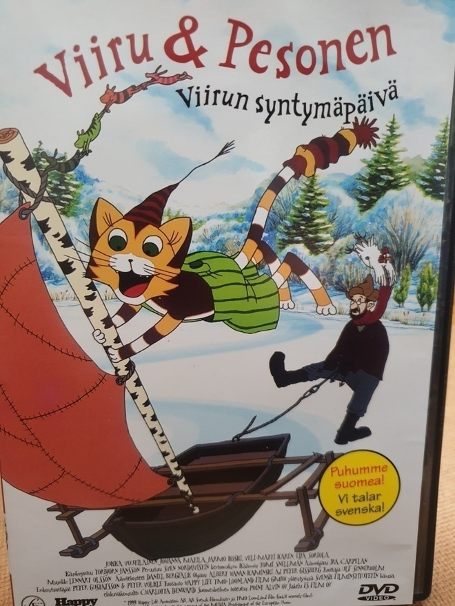 Viiru ja Pesonen Viirun syntymäpäivä- DVD