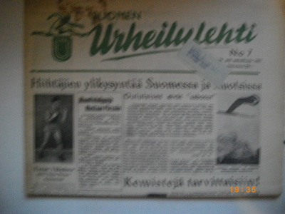 Suomen Urheilulehti Nro 7/1951 (25.2)