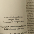Georges Simenon: Maigret epäröi - pikkukuva 2