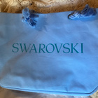 Taivaansininen suuri laukku Swarovski käyttämätön - pikkukuva 2