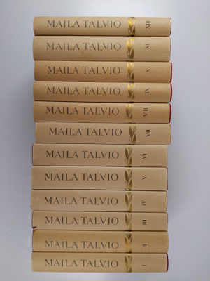 Maila Talvio : Kootut teokset 1-13 (puuttuu osa 12)