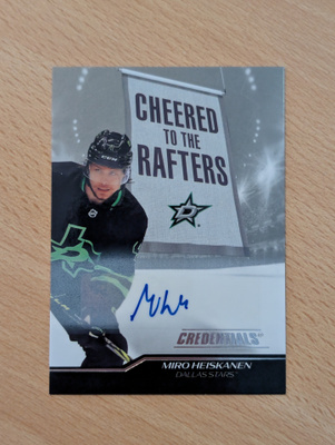 2024-25 Credentials Miro Heiskanen Cheered to the Rafters