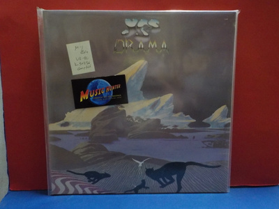 YES - DRAMA M-/EX+ UK -80 GATEFOLD LP