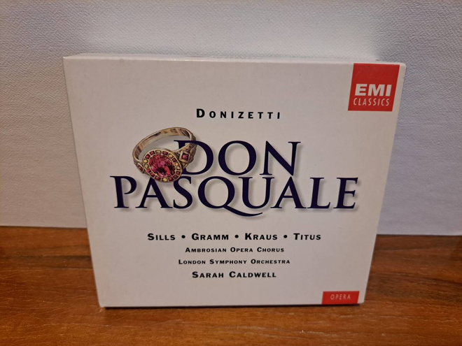 Donizetti:Don Pasquale-Sarah Caldwell  etc. 2CD