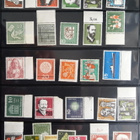 Länsi-Saksa, 53 erill. postituoretta merkkiä v. 1952-57 - pikkukuva 2