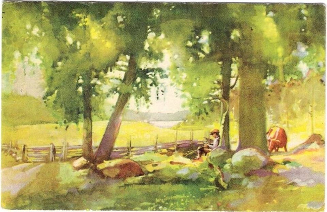 kortti Jaatinen Eeli Maalla ja vesillä - erilaisia