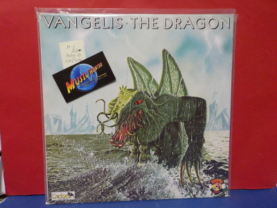 VANGELIS - THE DRAGON M-/EX- ITALY -81 PRESS LP
