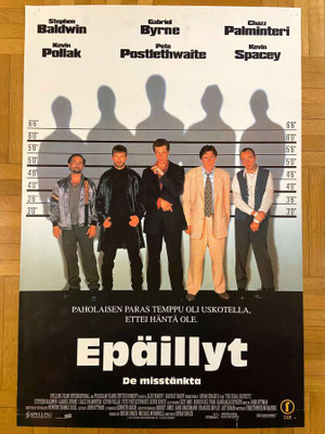 Vanha elokuvajuliste: Epäillyt