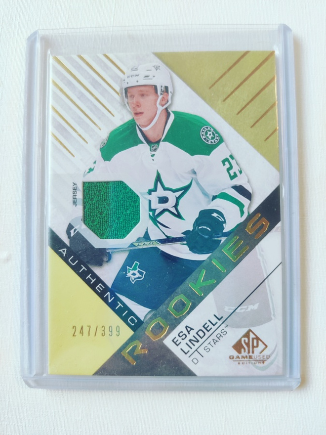 Esa Lindell - 16-17 SPGU Authentic Rookies Jersey /399