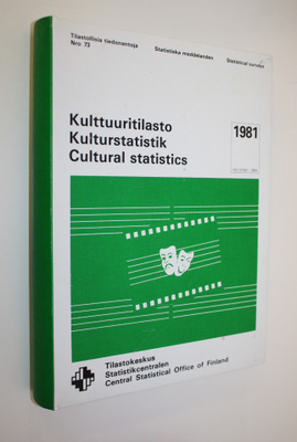 Kulttuuritilasto 1981 = Kulturstatistik = Cultural statis...