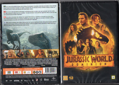 jurassic world dominion (79 141) UUSI -FI- DVD nordic, chri