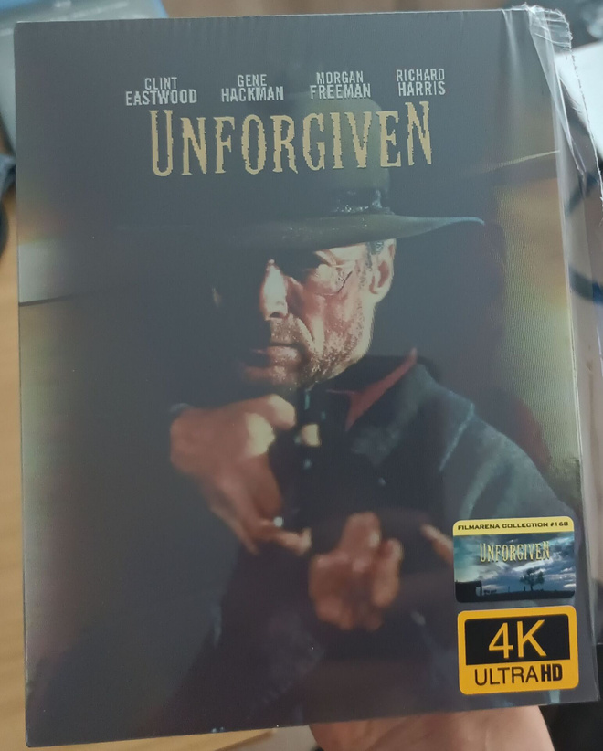 Clint Eastwood Harvinainen Unforgiven 4K special edition