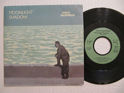 Mike Oldfield Moonlight Shadow 7" sinkku Ranskalainen