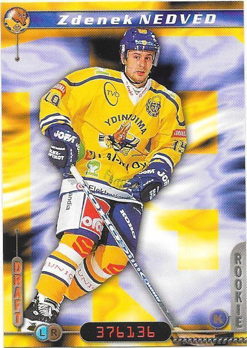 2000-01 CardSet #306 Zdenek Nedved Lukko