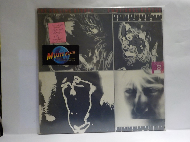 ROLLING STONES - EMOTIONAL RESCUE EX+/EX  UK 1980 LP
