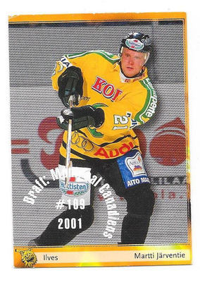 2002-03 CardSet #31 Martti Järventie Ilves
