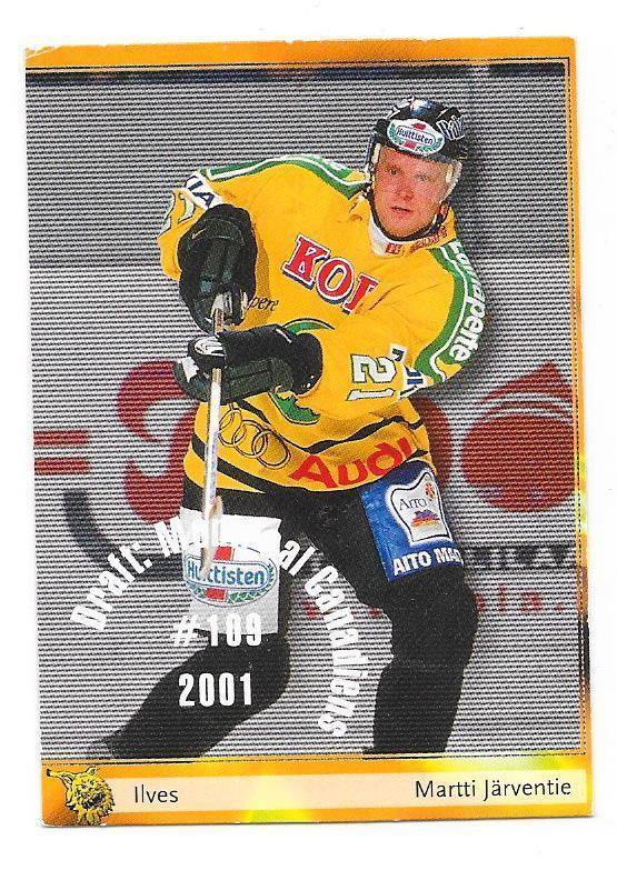 2002-03 CardSet #31 Martti Järventie Ilves