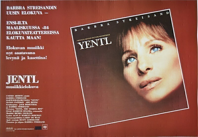 Elokuvajuliste: Jentl (Barbra Streisand)