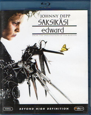 Saksikäsi Edward (4 493) k -FI- BLU-RAY suomik. johnny depp
