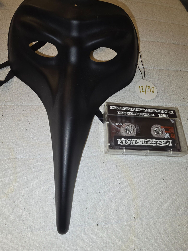 Kur Extorquere – A.R.A.S. kasetti + plague doctor mask – lim