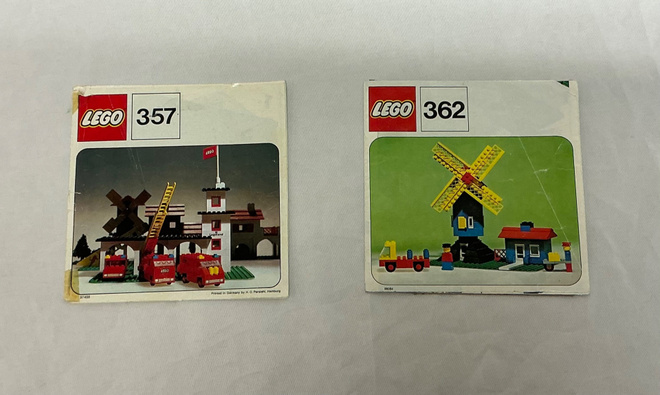 Lego Legoland 357 ja 362 OHJEET