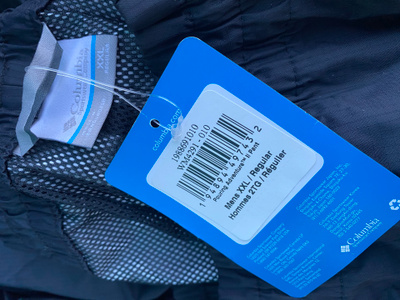 Columbia Pouring Adventure II Waterproof Pants Black  housut