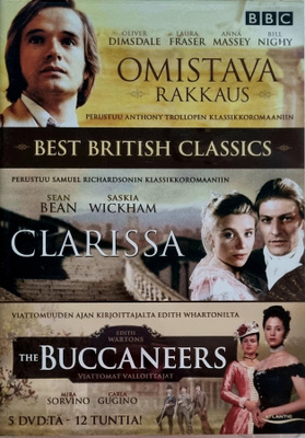 OMISTAVA RAKKAUS, CLARISSA & THE BUCCANEERS DVD (5 DISCS)