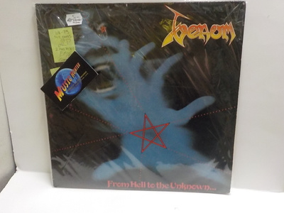 VENOM - FROM HELL TO UNKNOWN EX-/EX- 2LP