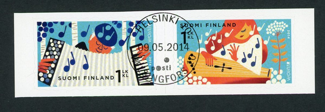 2014 Europa-Kansallissoittimet leimattu pari