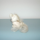 MATTEL  LADY LOVELY LOCKS VALKOINEN KISSA - pikkukuva 2