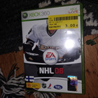 Xbox 360 NHL 08 peli CIB - pikkukuva 1