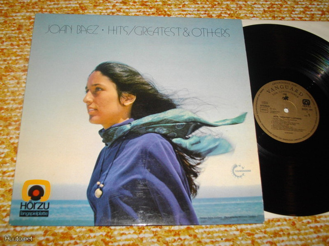 JOAN BAEZ - Hits,Greatest & Others - LP 1973 folk rock EX+